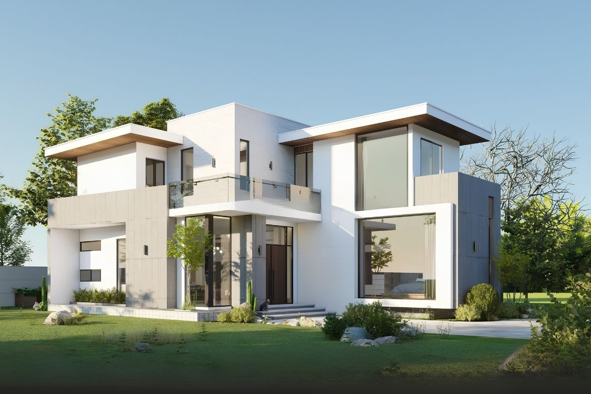 Thiết kế biệt thự 2 tầng Đồng Nai phù hợp khu đất rộng, thích hợp gia đình cần nhiều phòng chức năng trên diện tích hạn chế (Ảnh: Sưu tầm)