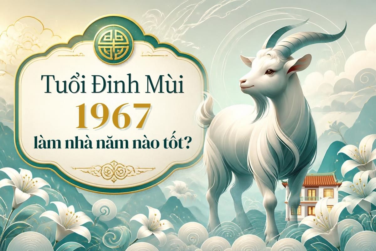Tuổi Đinh Mùi 1967 làm nhà năm nào tốt? Cùng xem Tam Tai, Kim Lâu, Hoang Ốc và Thái Tuế trước khi chọn thời điểm động thổ (Ảnh: Sưu tầm)