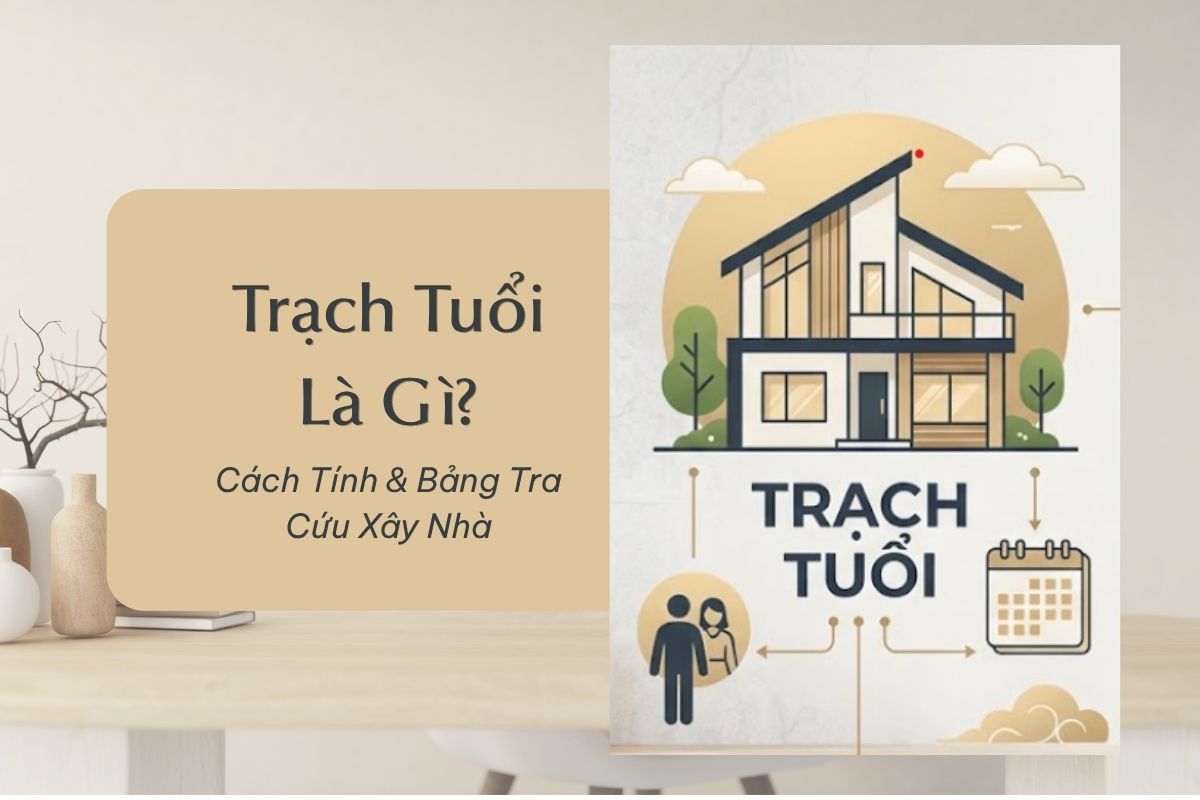 Tìm hiểu trạch tuổi là gì để gia chủ có thêm cơ sở tham khảo khi lựa chọn năm động thổ, xây nhà theo phong thủy  (Ảnh: Sưu tầm)